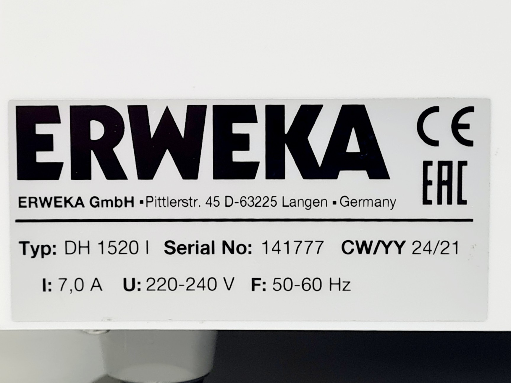 Image of Erweka DT 956 Dissolution System with Erweka DH 1520 Lab