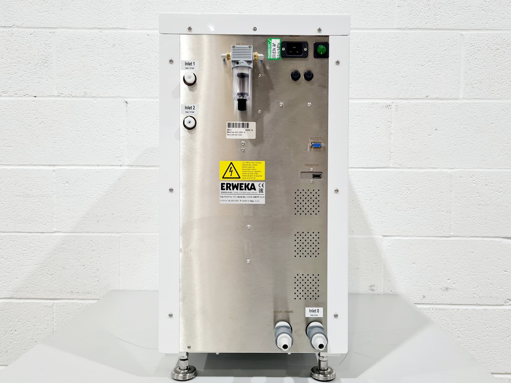Image of Erweka MediPrep 1622 Dissolution Tester System Lab