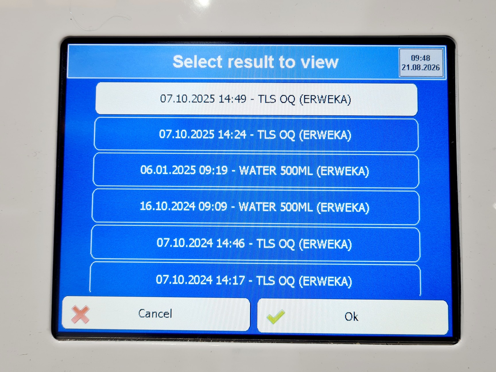 Image of Erweka MediPrep 1622 Dissolution Tester System Lab