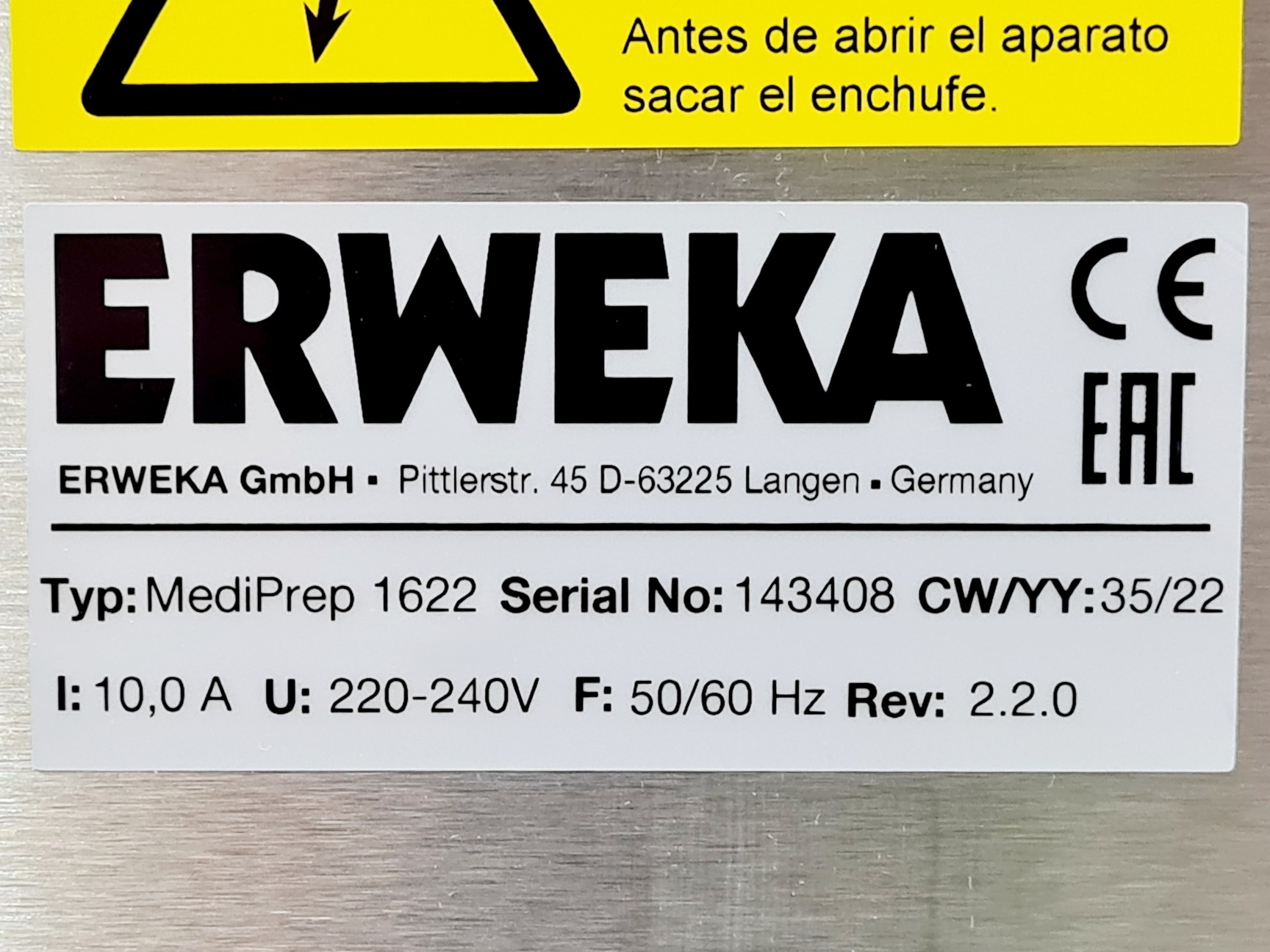 Image of Erweka MediPrep 1622 Dissolution Tester System Lab