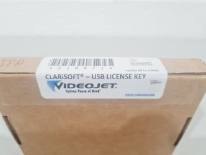 Thumbnail image of Videojet Clarisoft-USB License Key V4.510 SP14(1564)