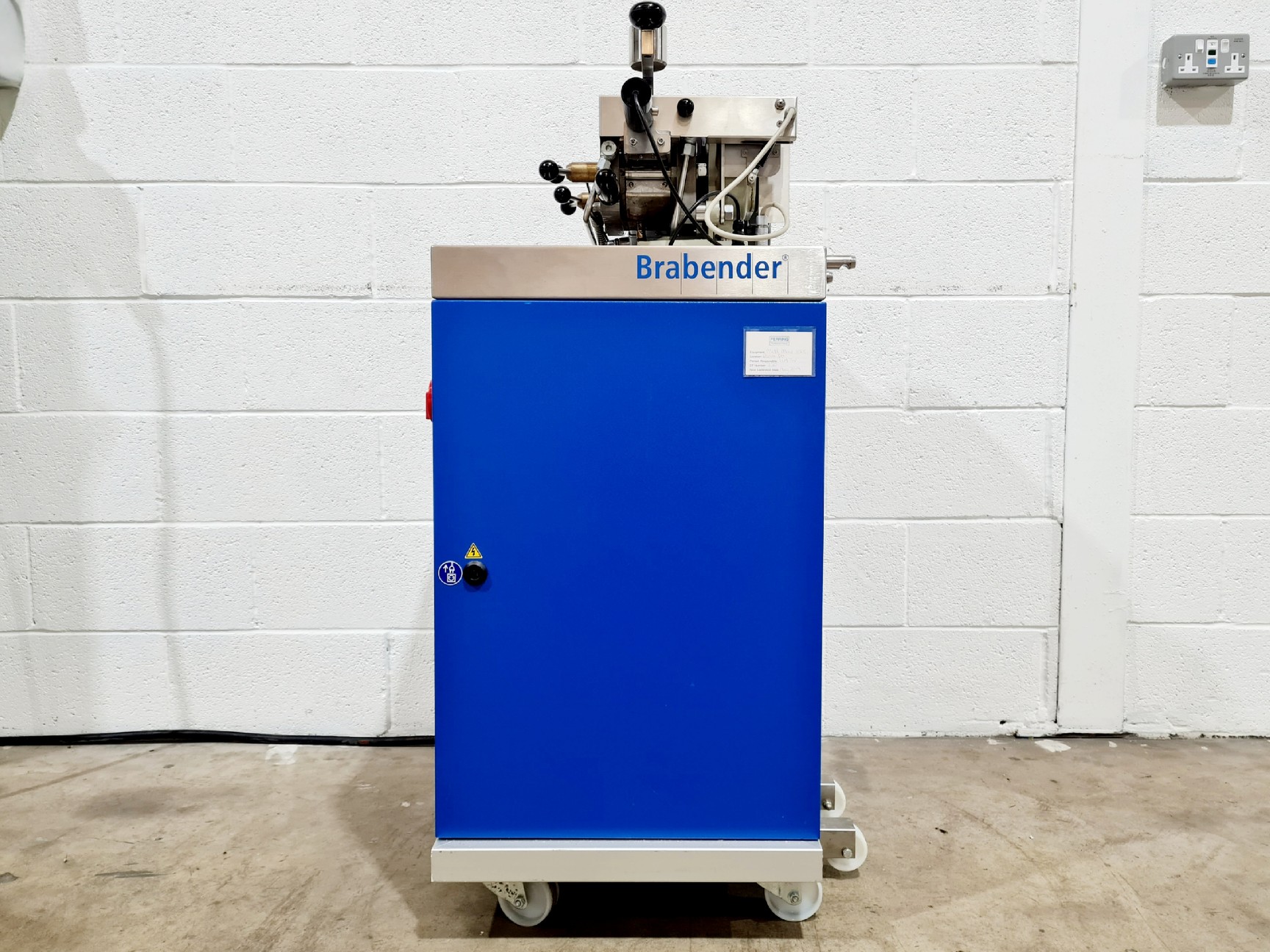 Image of Brabender Universal Docking Station 670237.001 & Brabender Measuring Mixer 350E