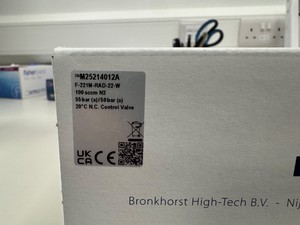 Thumbnail image of Bronkhorst EL-FLOW High Pressure F-221M Mass Flow Controller – Nitrogen