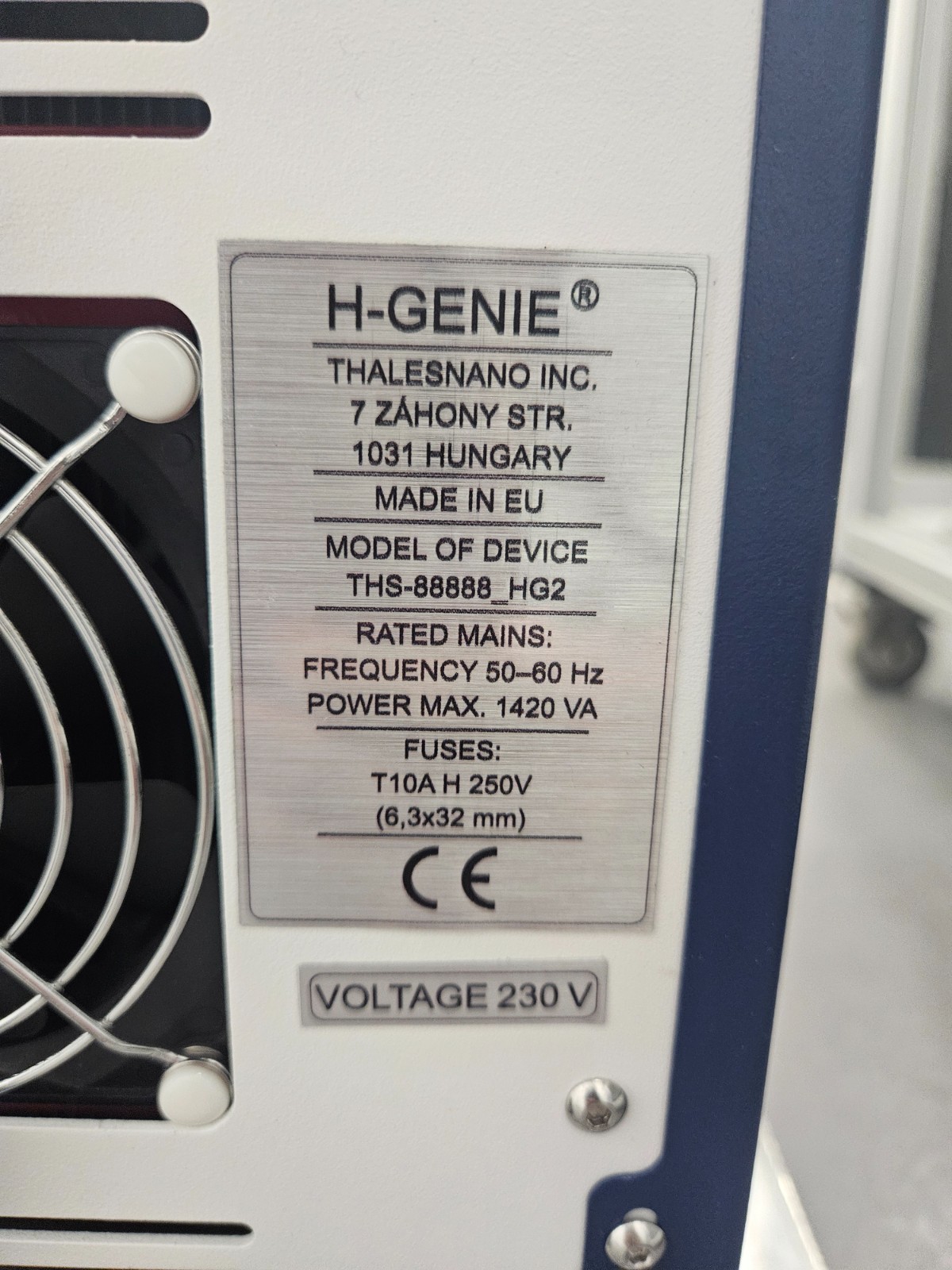 Image of ThalesNano H-Genie High Pressure Hydrogen Generator (THS-8888_HG2)