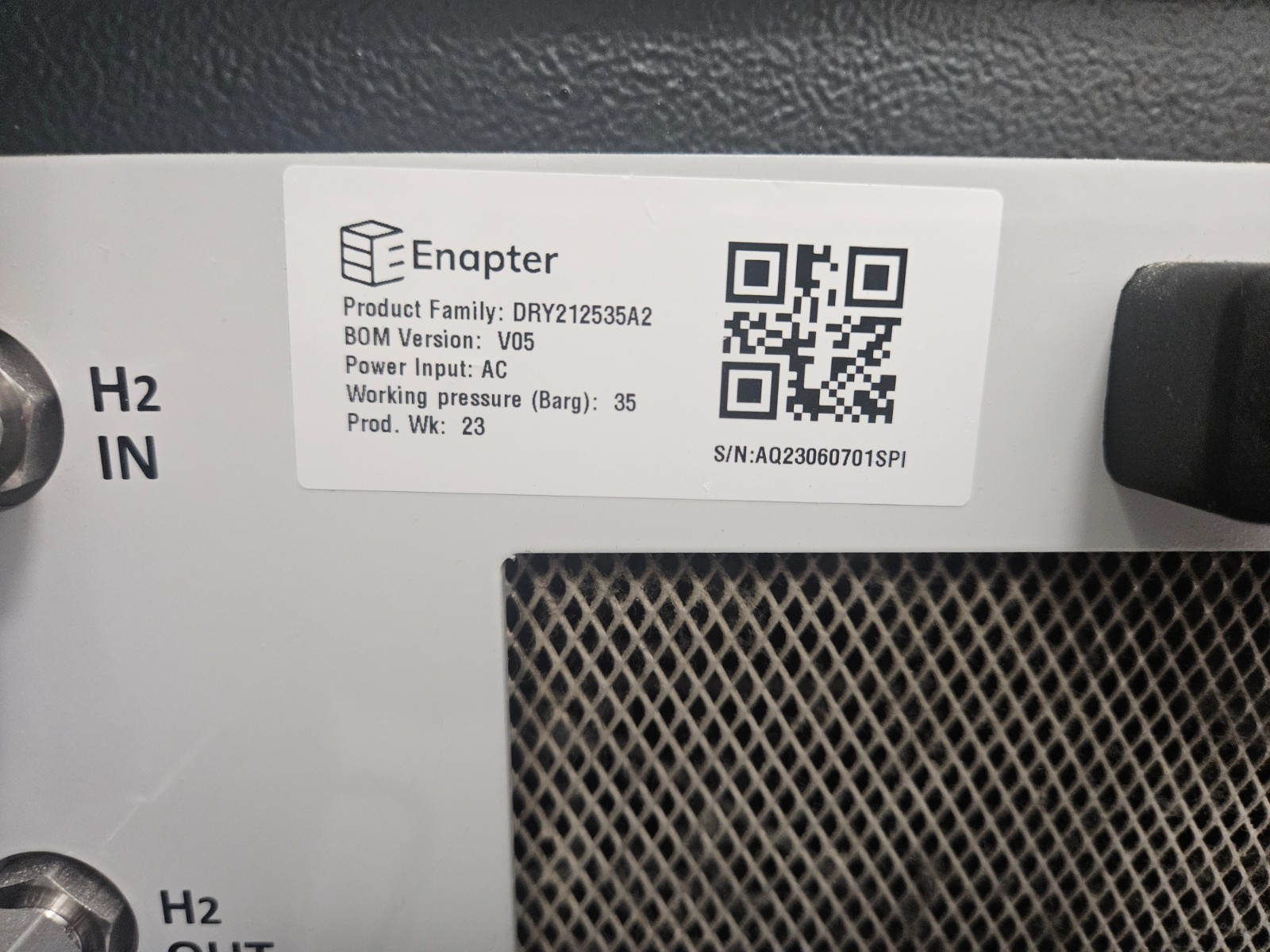 Image of Enapter Electrolyser Stack EL4.1 Hydrogen Generation System
