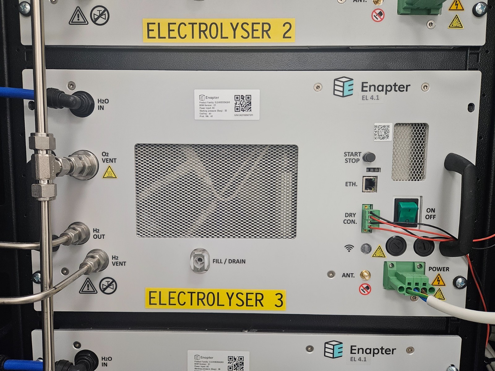 Image of Enapter Electrolyser Stack EL4.1 Hydrogen Generation System