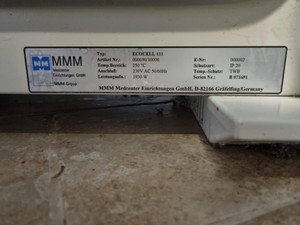 Thumbnail image of BMT Ecocell 111 Drying Oven Lab