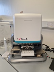 Image of SPT Labtech Dragonfly® Discovery 3-Head Liquid Handling System with Laptop Lab