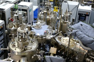 Image of DCA Instruments UHV Cluster Tool / MBE Growth, Linear Sputtering, Pre-Clean 
