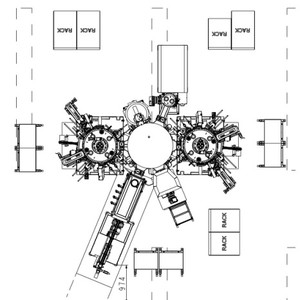 Thumbnail image of DCA Instruments UHV Cluster Tool / MBE Growth, Linear Sputtering, Pre-Clean 