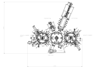 Thumbnail image of DCA Instruments UHV Cluster Tool / MBE Growth, Linear Sputtering, Pre-Clean 