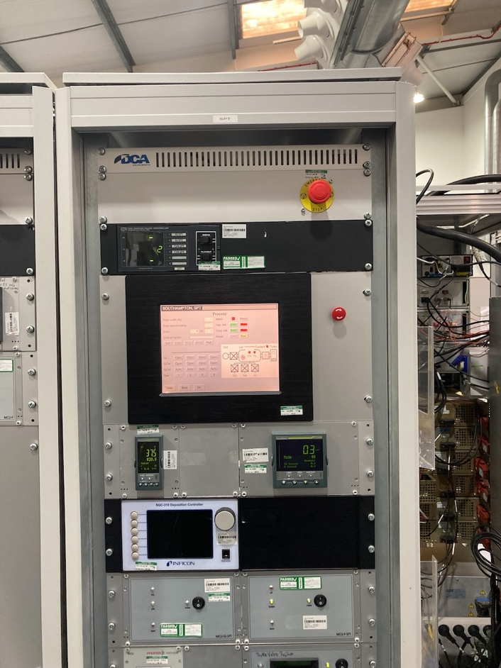 Image of DCA Instruments UHV Cluster Tool / MBE Growth, Linear Sputtering, Pre-Clean 