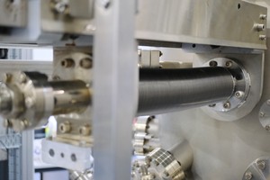 Thumbnail image of DCA Instruments UHV Cluster Tool / MBE Growth, Linear Sputtering, Pre-Clean 