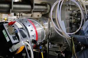 Thumbnail image of DCA Instruments UHV Cluster Tool / MBE Growth, Linear Sputtering, Pre-Clean 
