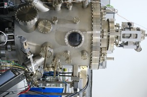Thumbnail image of DCA Instruments UHV Cluster Tool / MBE Growth, Linear Sputtering, Pre-Clean 