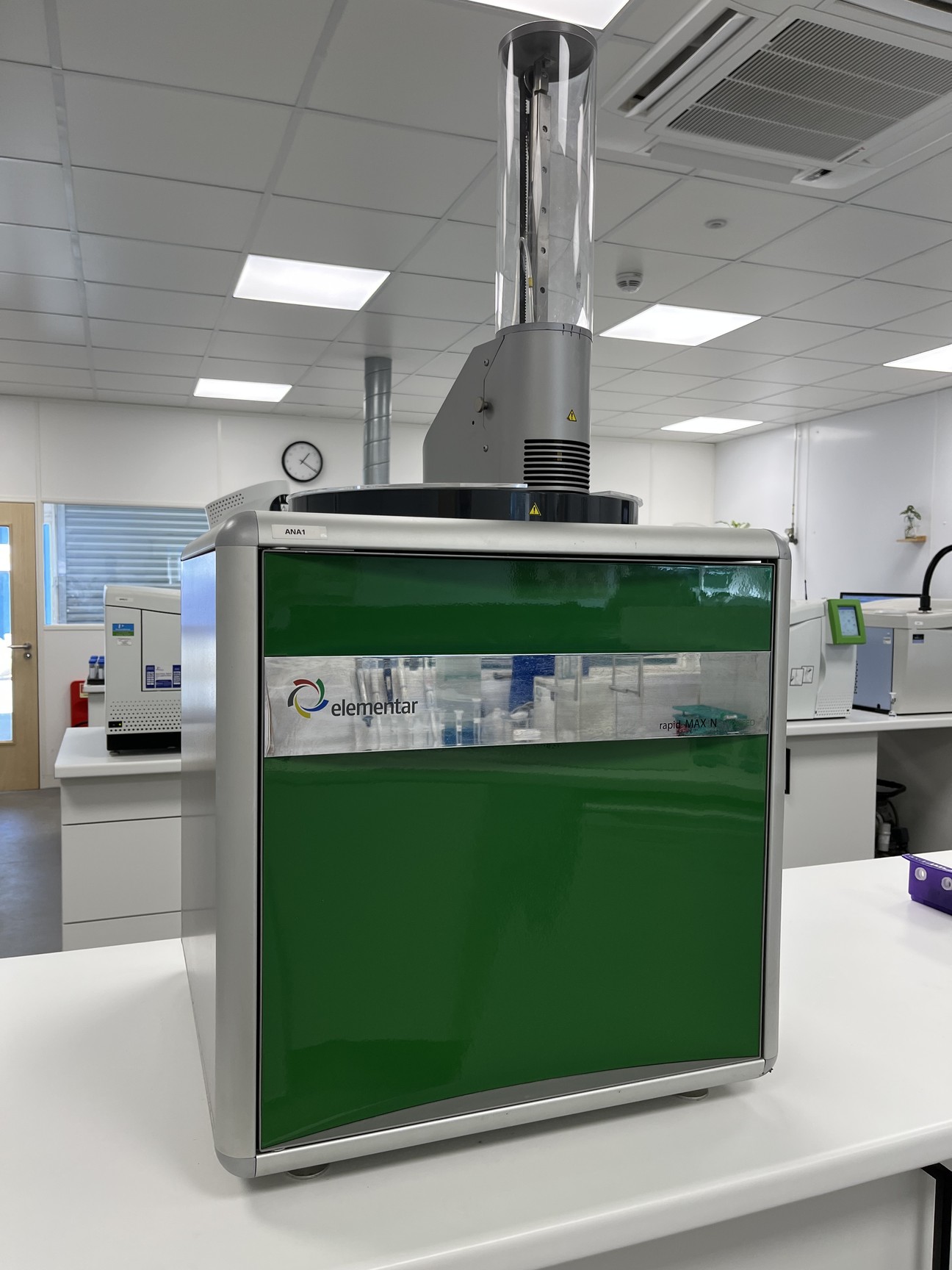Image of Elementar Rapid MAX N Exceed Nitrogen / Protein Analyzer with Software 2017
