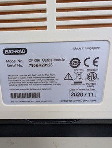 Thumbnail image of Bio-Rad C1000 Touch CFX96 Real-Time PCR Thermal Cyclers Lab