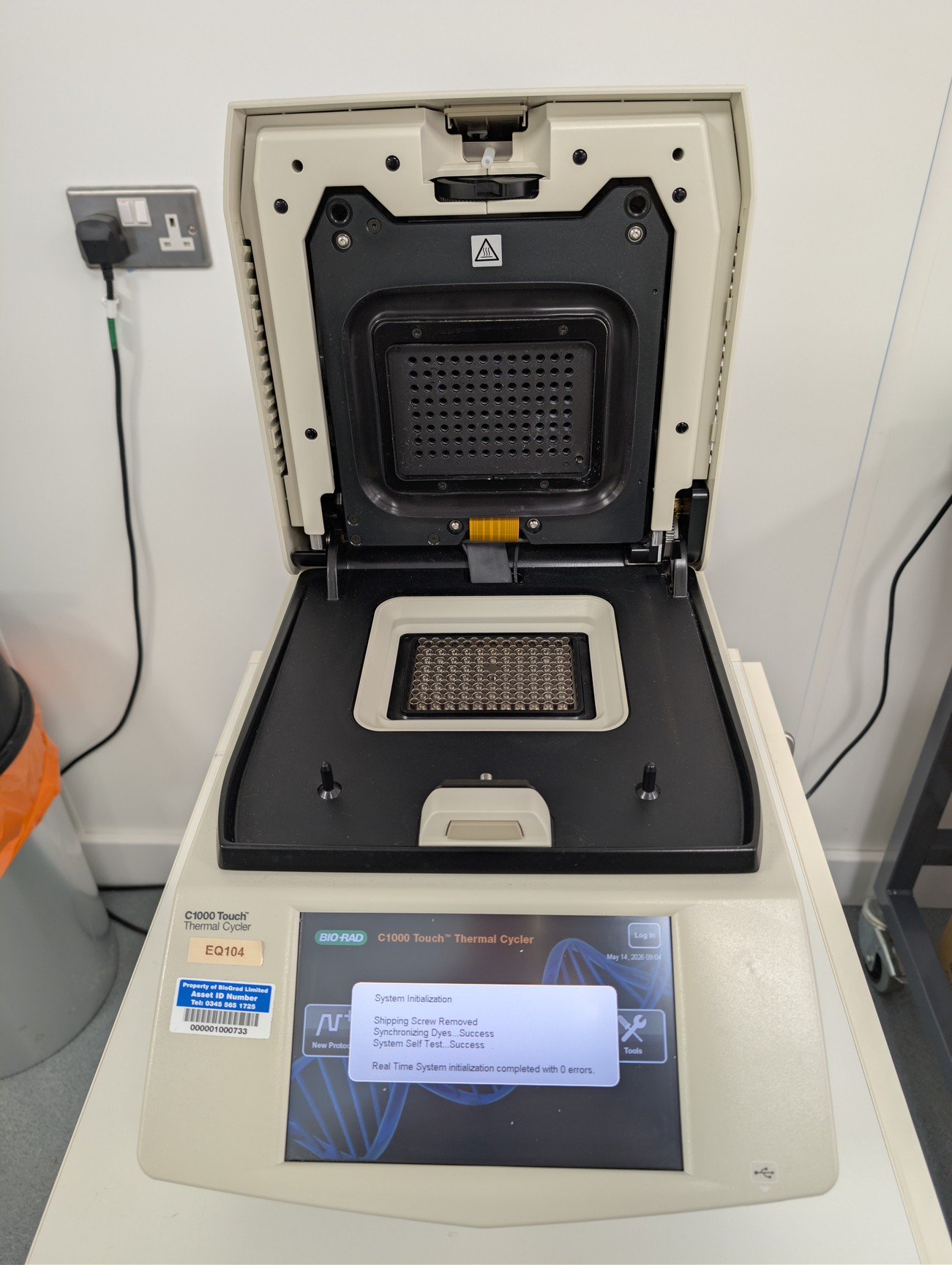 Image of Bio-Rad C1000 Touch CFX96 Real-Time PCR Thermal Cyclers Lab