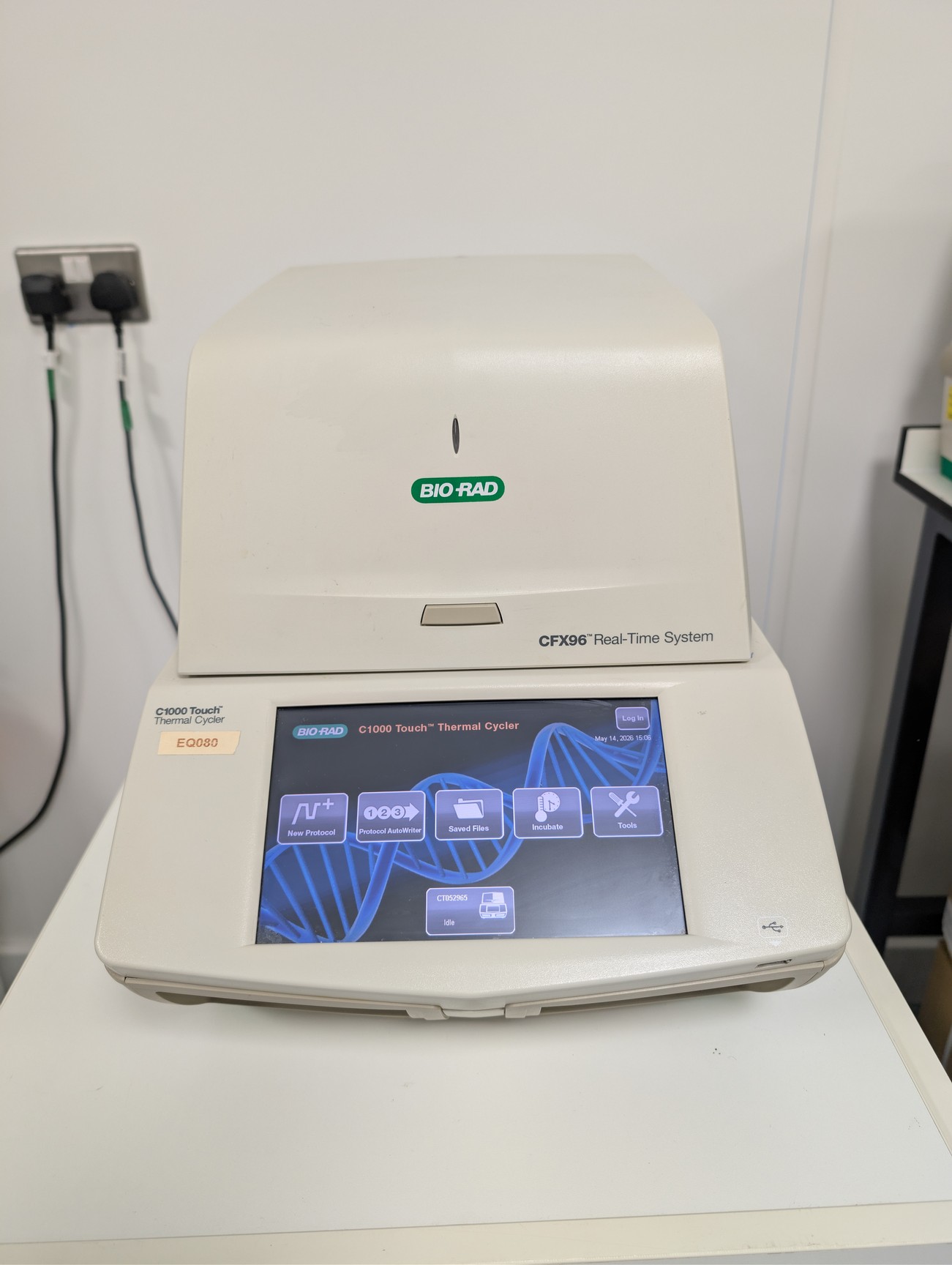 Image of Bio-Rad C1000 Touch CFX96 Real-Time PCR Thermal Cyclers Lab