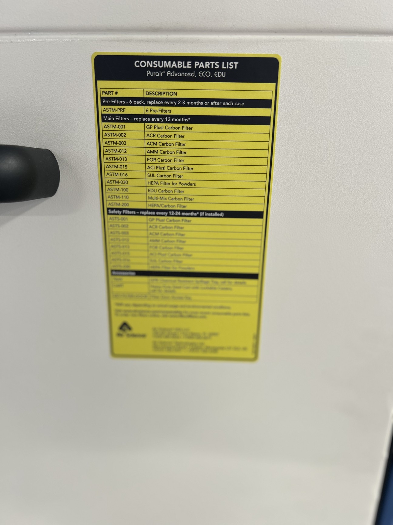 Image of Air Science Edu-Mobile EDU-M-48 Ductless Fume Cupboards with Docking Stations