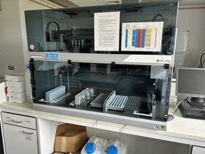 Image of Tecan FREEDOM EVO-2 150 Base Liquid Handling Robot with Fixed Tip System