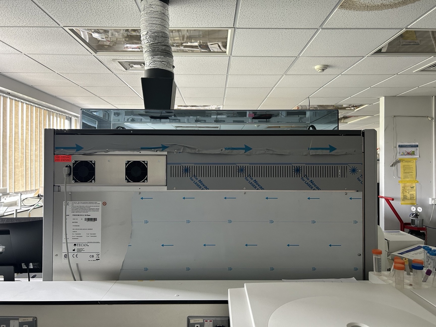 Image of Tecan FREEDOM EVO-2 150 Base Liquid Handling Robot with Fixed Tip System