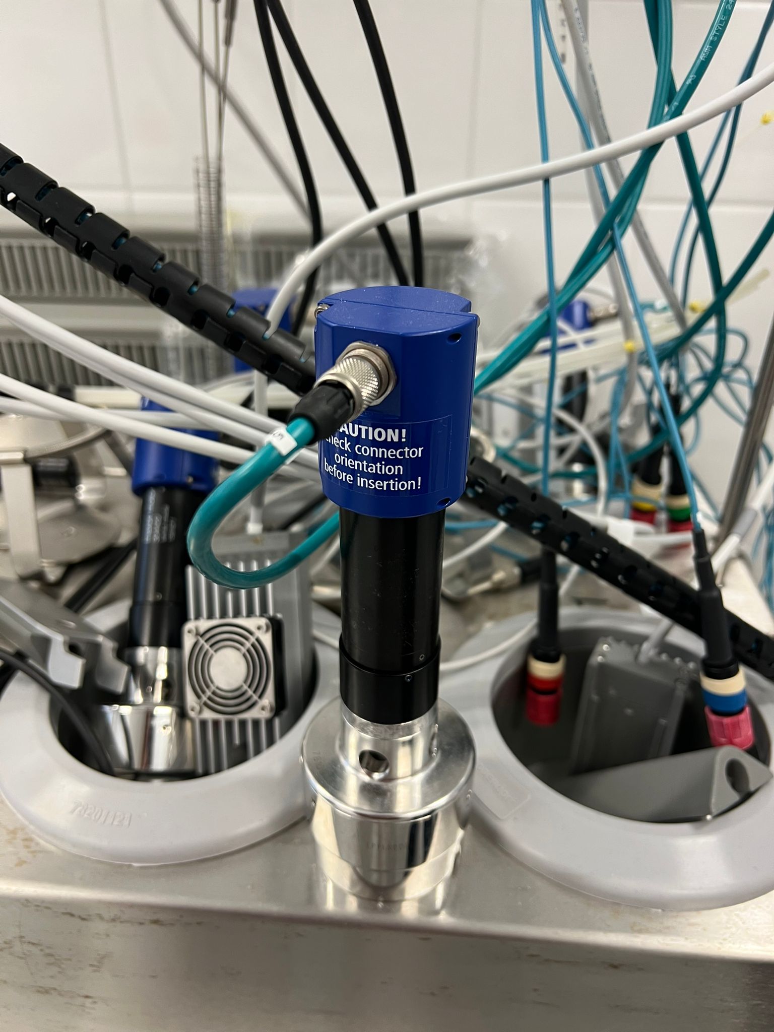 Image of DASGIP Parts from Four Parallel Bioprocess Systems MX4/4, TC4SC4, EGC4 