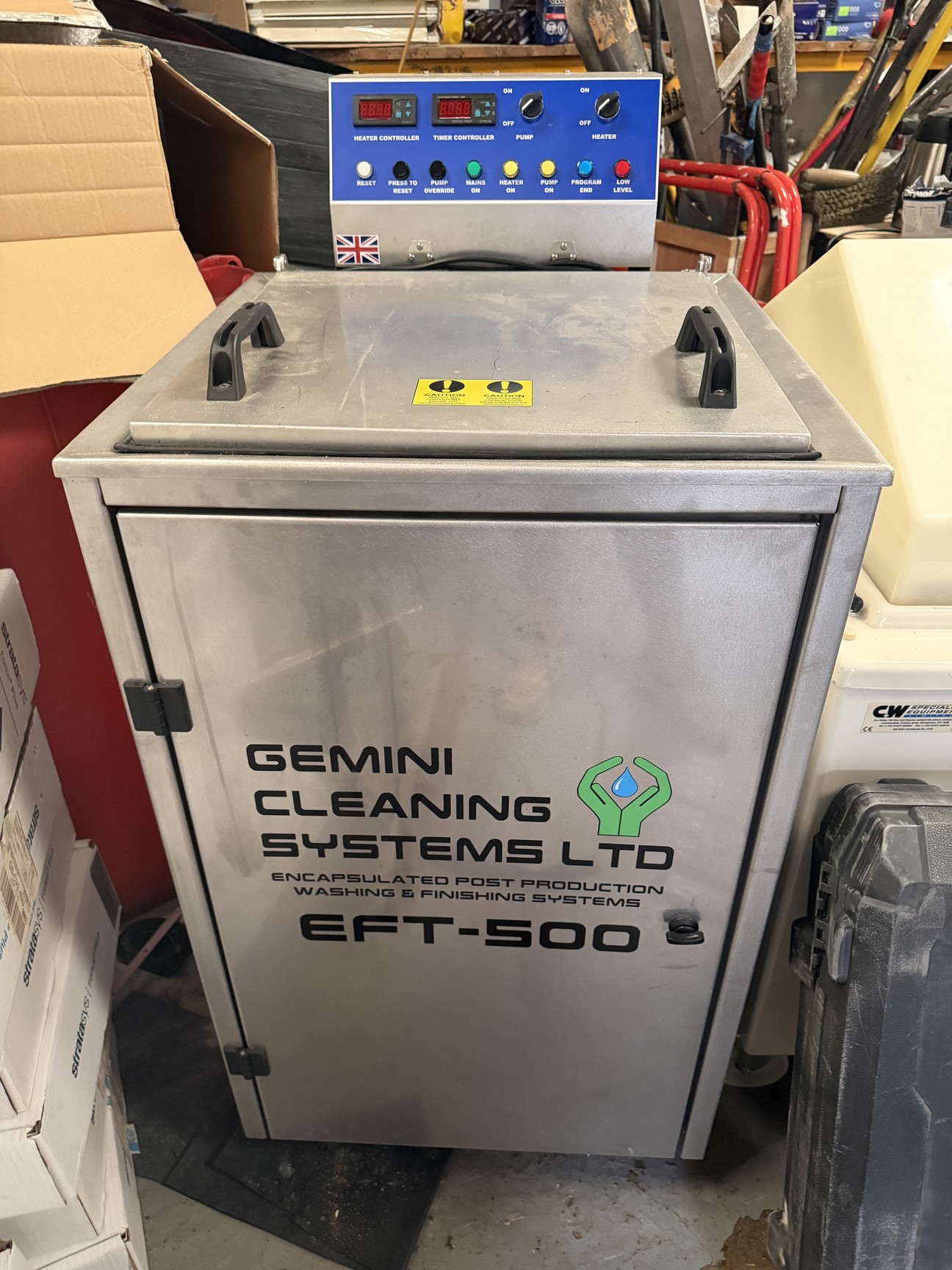 Image of Gemini Cleaning System EFT-500 Encapsulated Post Production Cleaning System