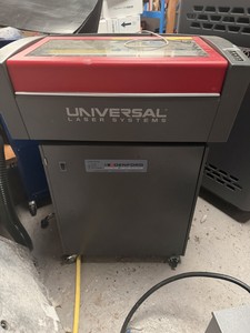 Image of Universal Laser Systems Laser Cutter with Denford Fume Extraction