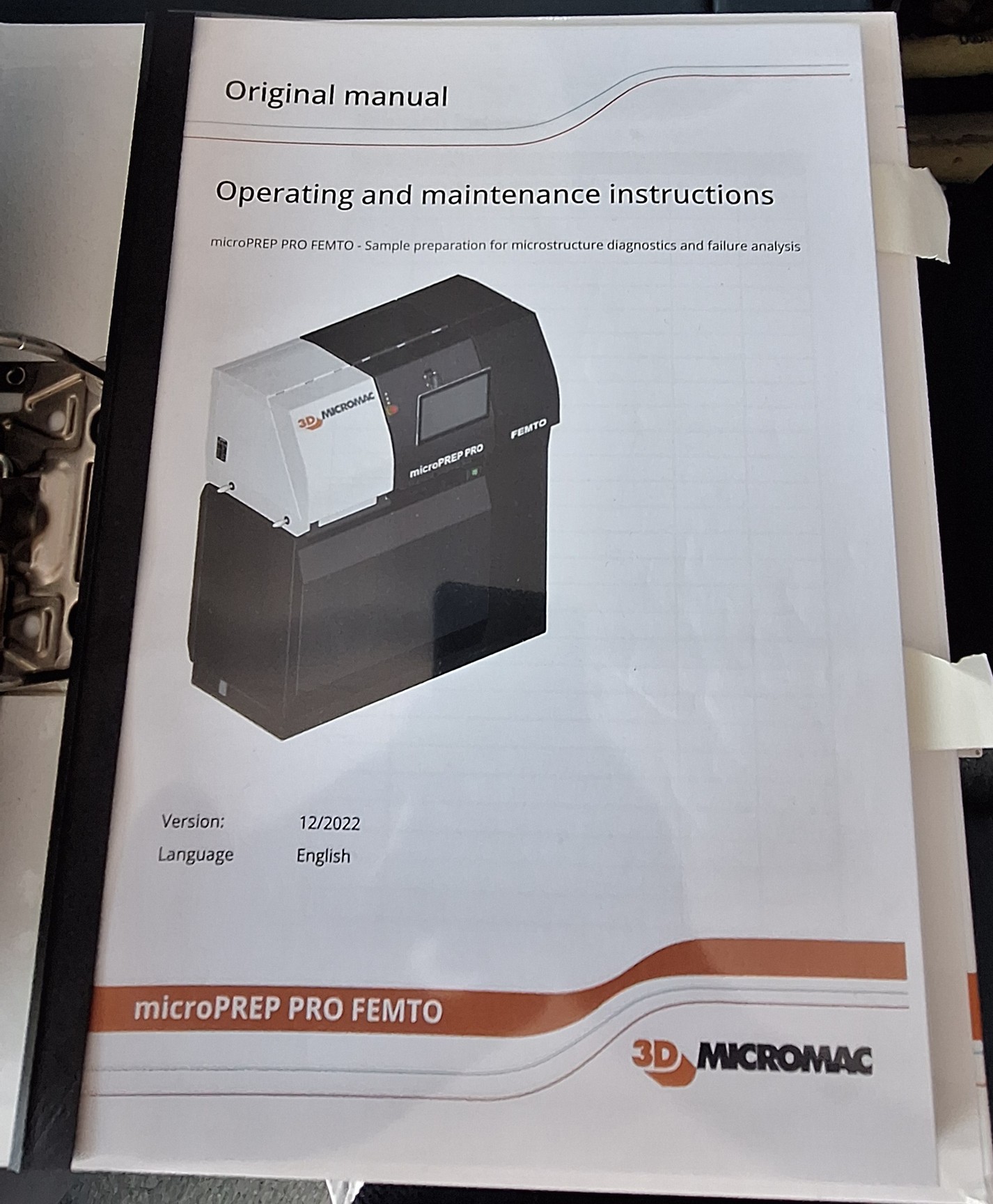 Image of MicroMAC microPREP™ PRO 3D Laser Micromachining System 