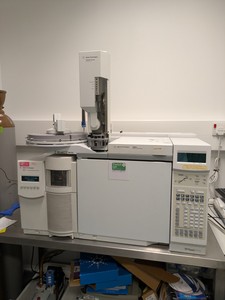 Thumbnail image of Agilent GC-MS 5975 Gas Chromatography Mass Spectrometry System Lab