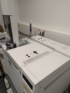 Thumbnail image of Agilent GC-MS 5975 Gas Chromatography Mass Spectrometry System Lab