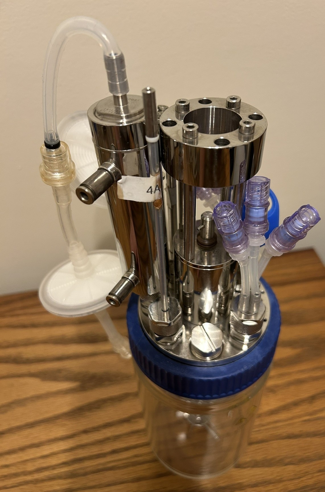 Image of Eppendorf DASGIP 4-Fold Parallel Bioreactor System w/ Software 