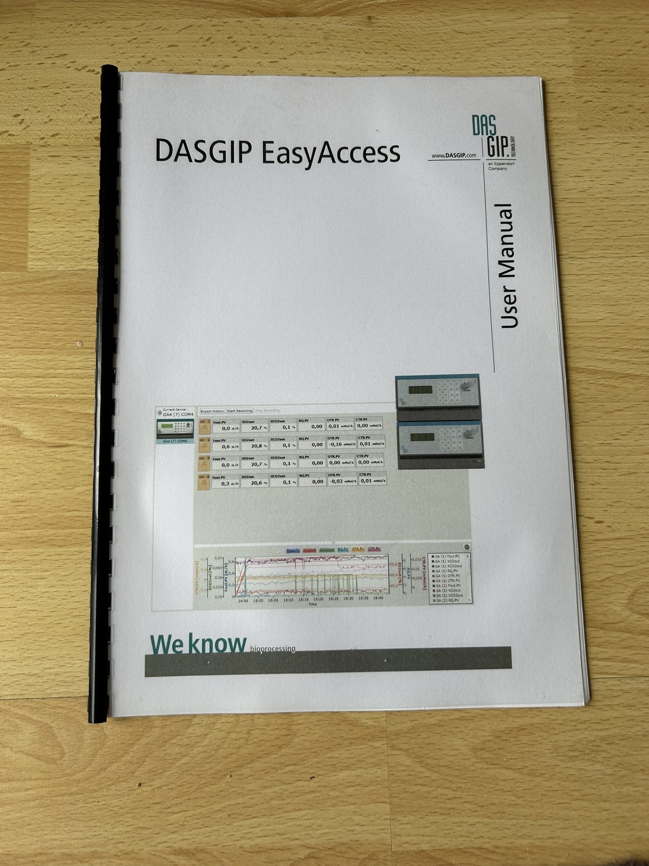 Image of Eppendorf DASGIP 4-Fold Parallel Bioreactor System w/ Software 