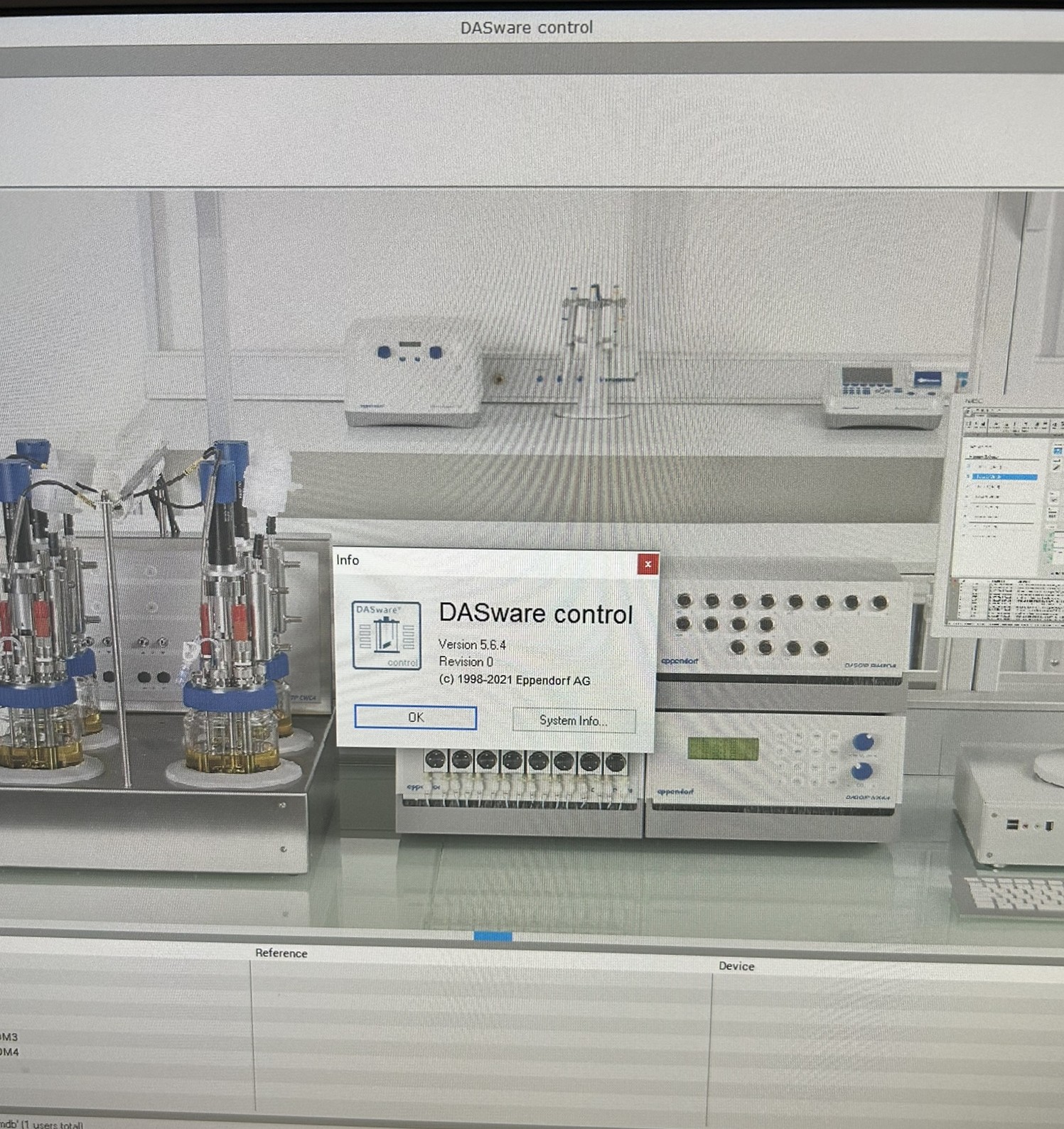 Image of Eppendorf DASGIP 4-Fold Parallel Bioreactor System w/ Software 