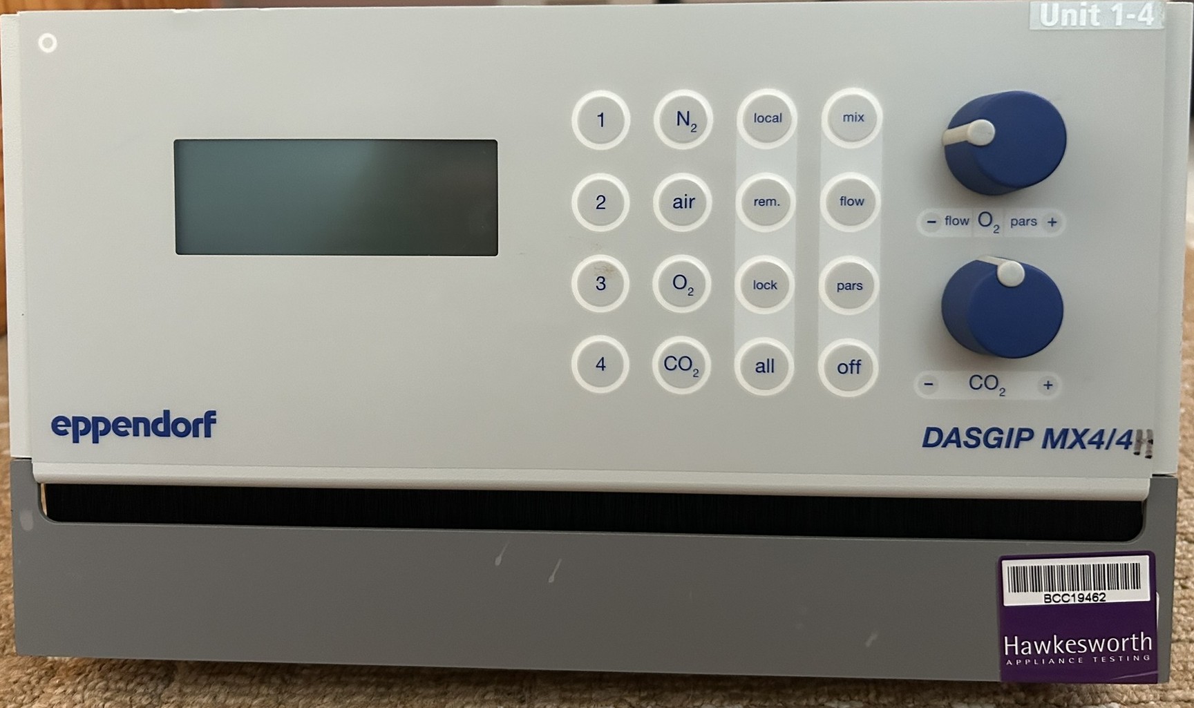 Image of Eppendorf DASGIP 4-Fold Parallel Bioreactor System w/ Software 