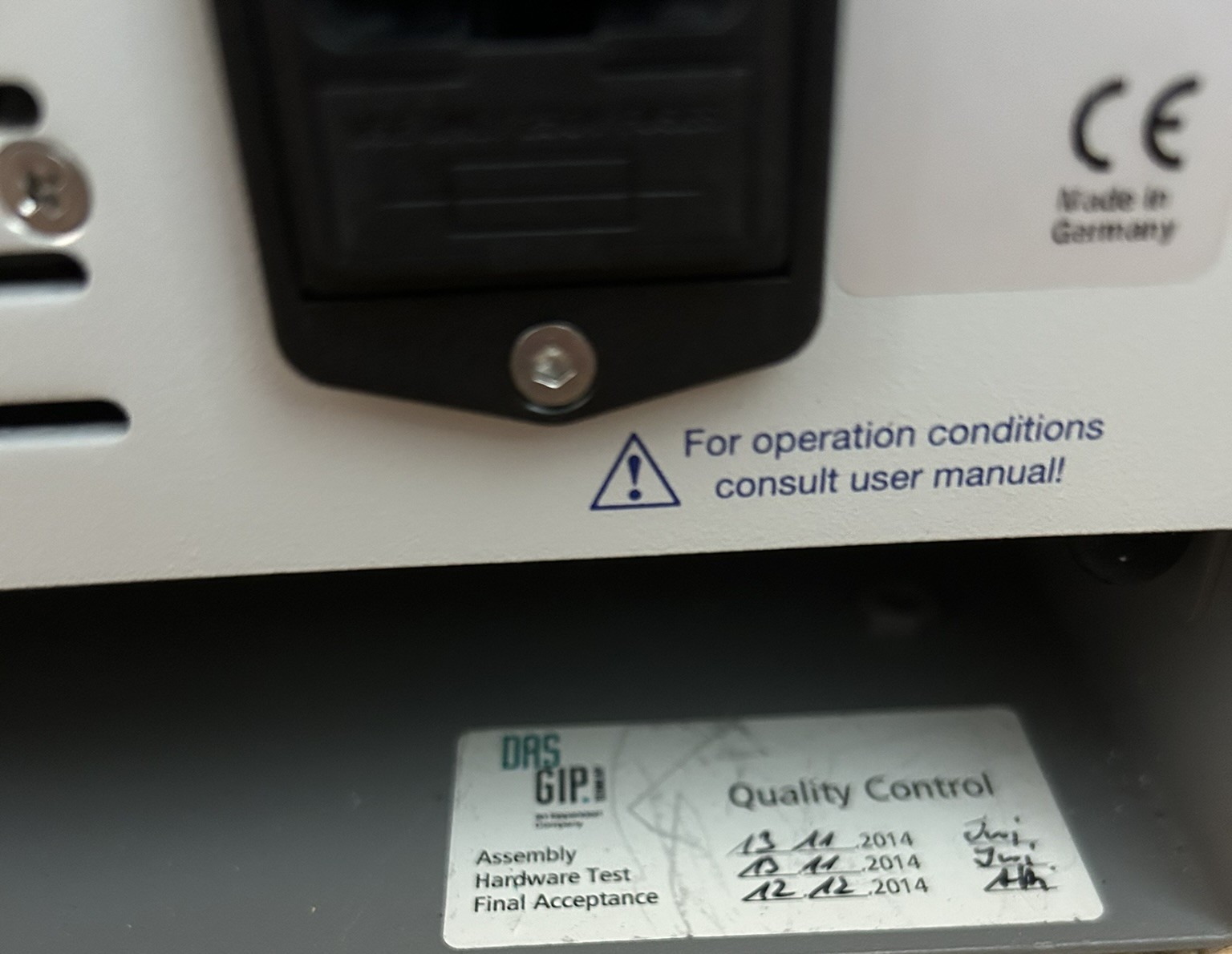 Image of Eppendorf DASGIP 4-Fold Parallel Bioreactor System w/ Software 
