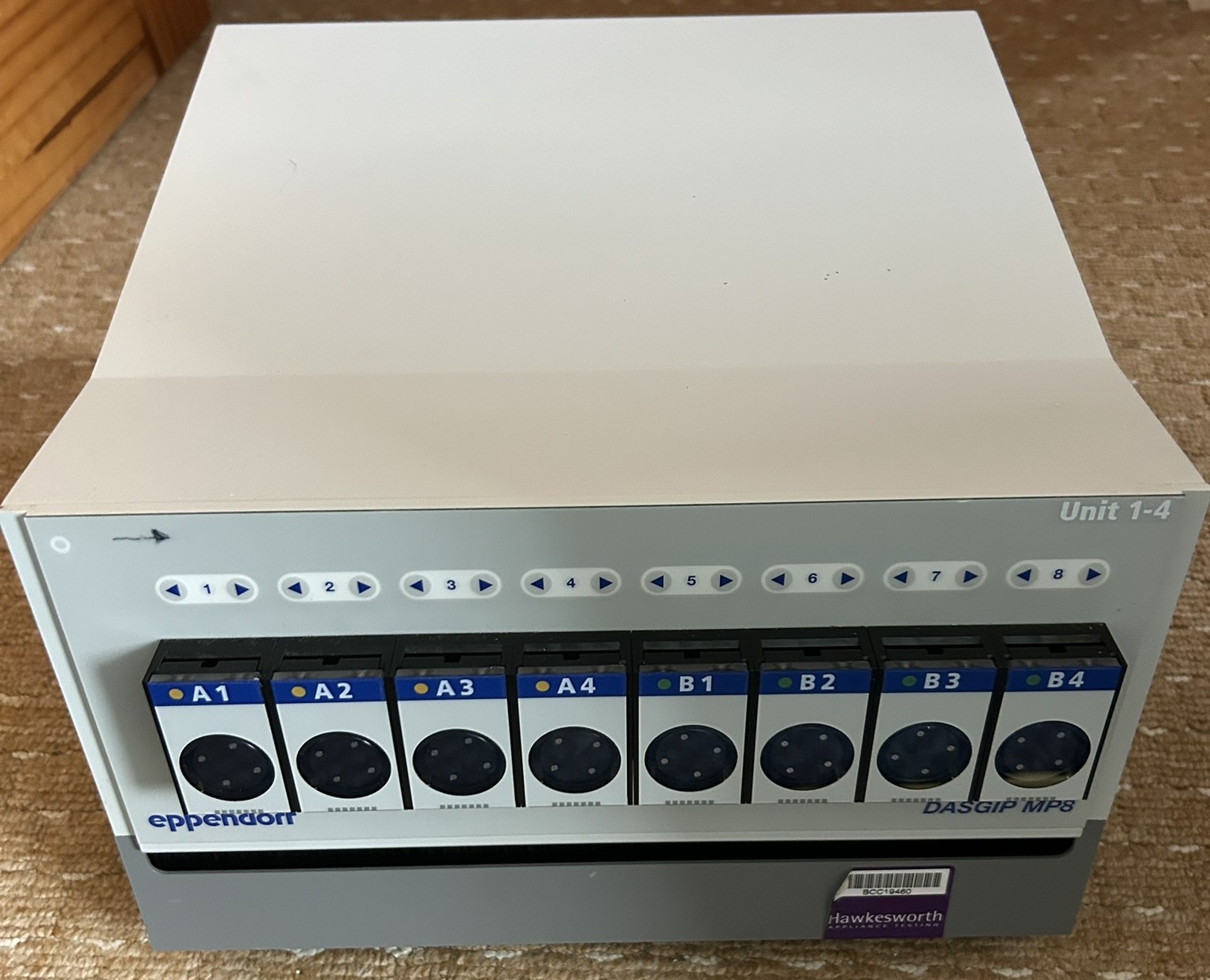 Image of Eppendorf DASGIP 4-Fold Parallel Bioreactor System w/ Software 