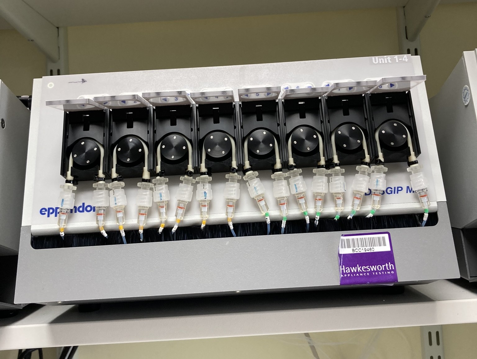 Image of Eppendorf DASGIP 4-Fold Parallel Bioreactor System w/ Software 
