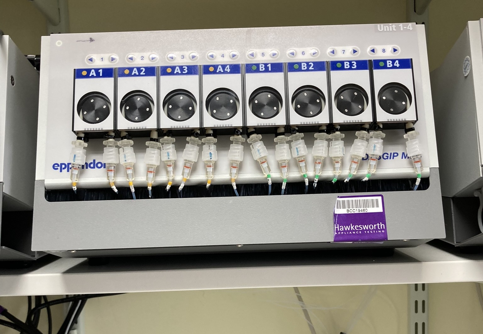 Image of Eppendorf DASGIP 4-Fold Parallel Bioreactor System w/ Software 