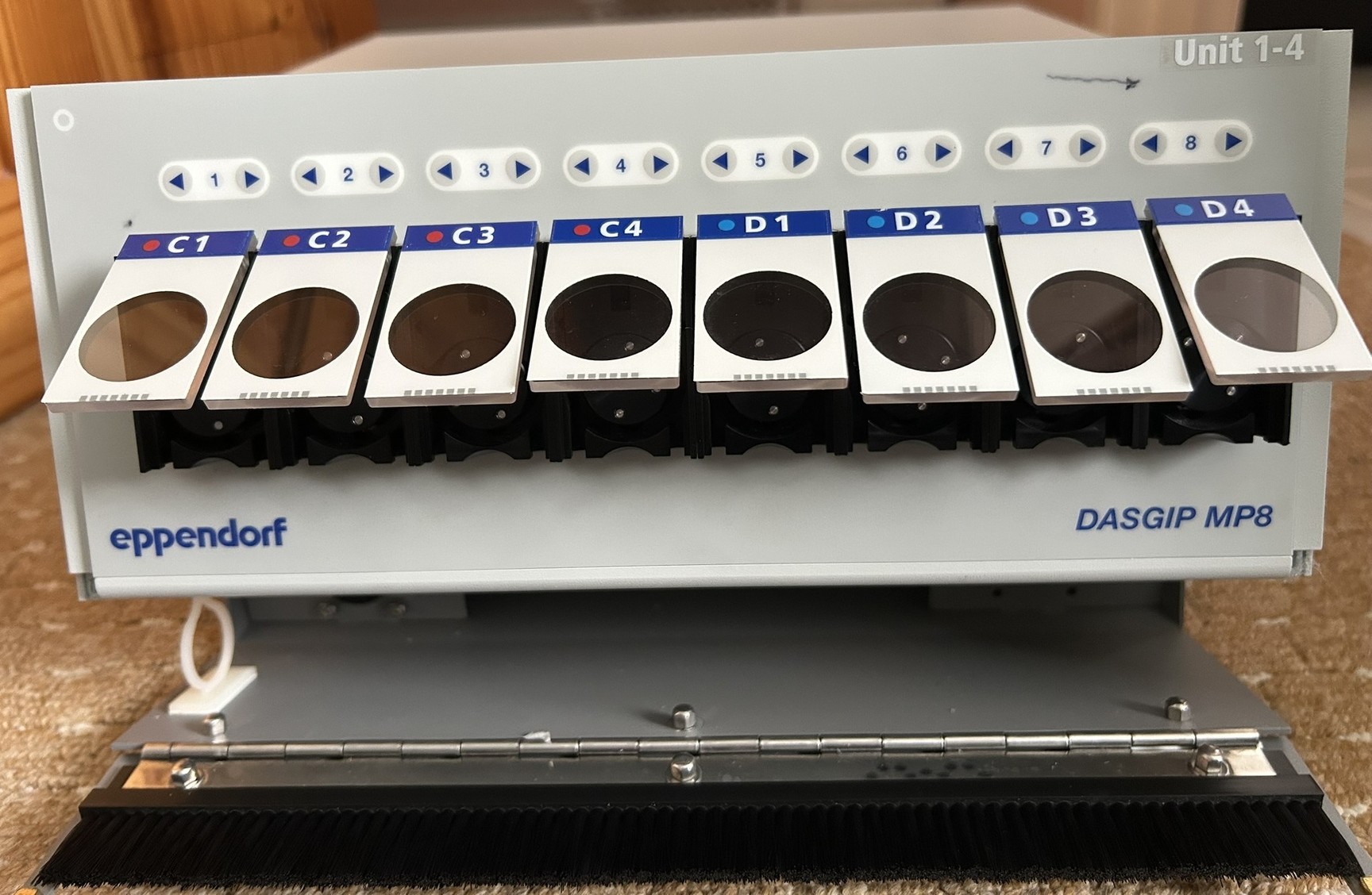 Image of Eppendorf DASGIP 4-Fold Parallel Bioreactor System w/ Software 