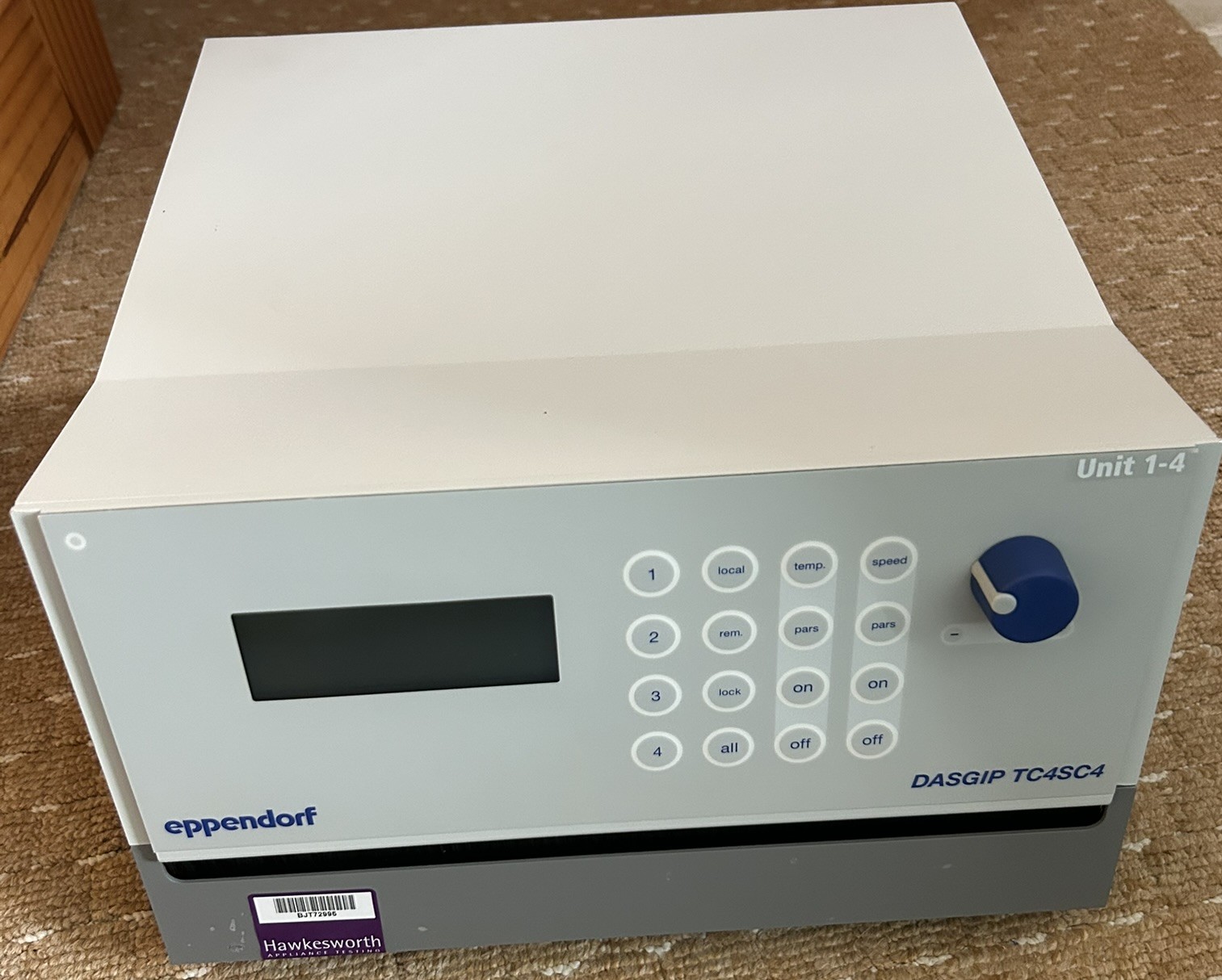 Image of Eppendorf DASGIP 4-Fold Parallel Bioreactor System w/ Software 