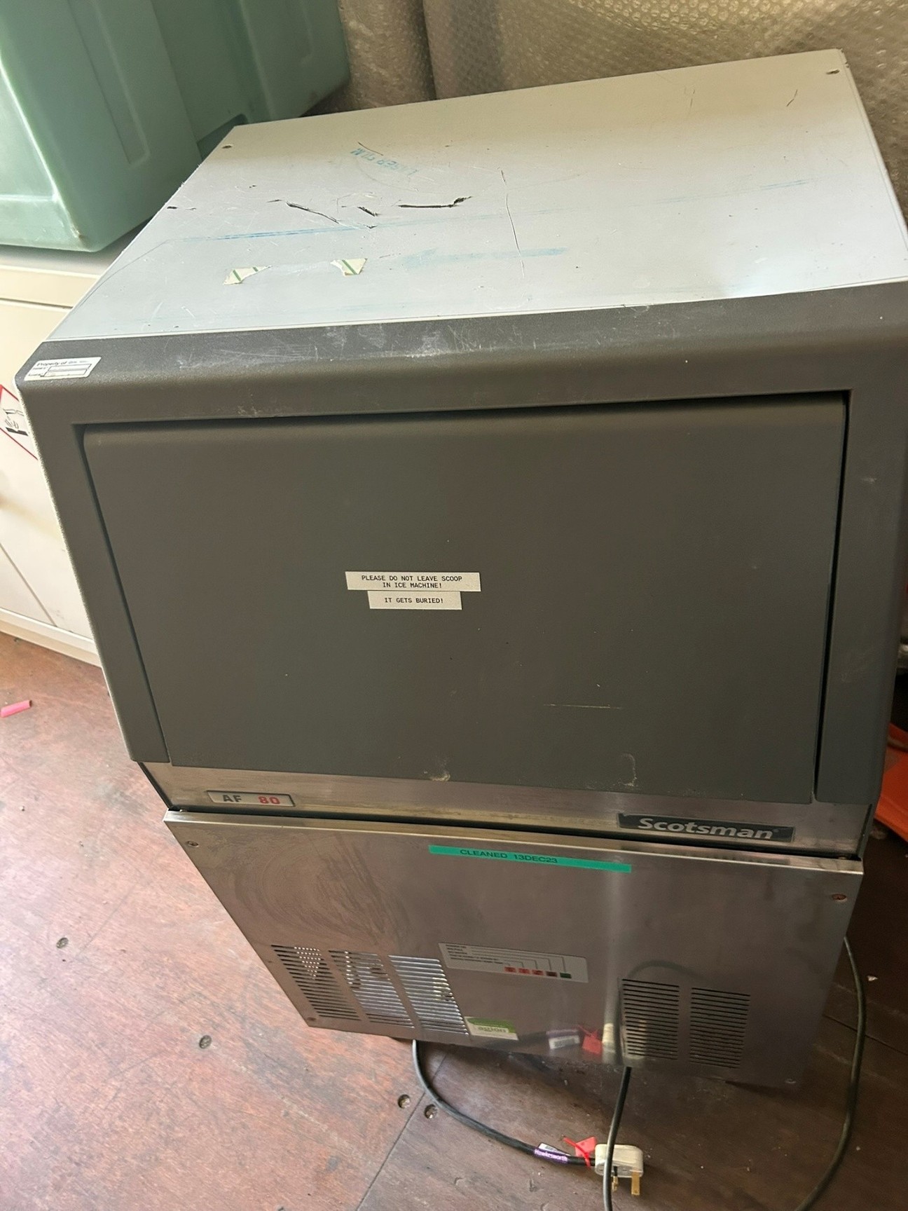 Image of Scotsman AF 80 Flake Ice Machine