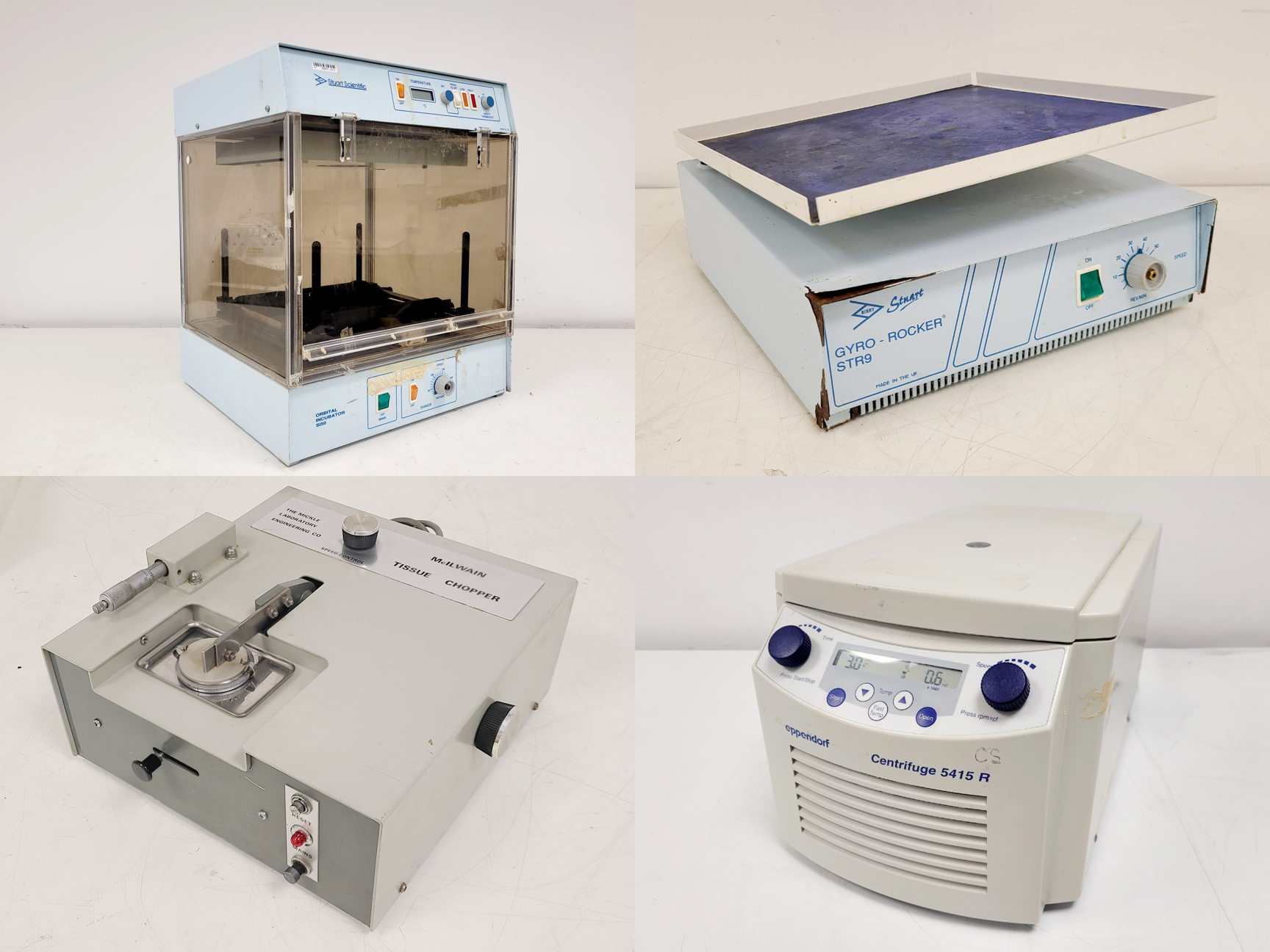 Image of Mixed Job Lot of Laboratory Equipment - Stuart, Zeiss, Eppendorf, Gilson