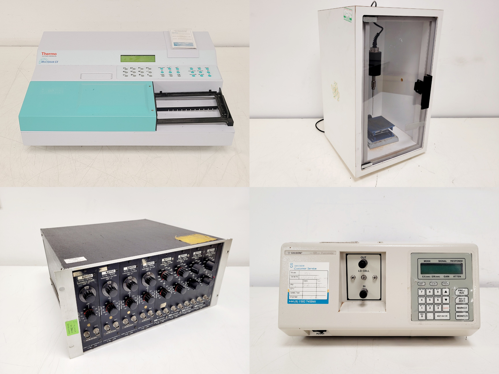 Image of Mixed Job Lot of Laboratory Equipment - Stuart, Zeiss, Eppendorf, Gilson
