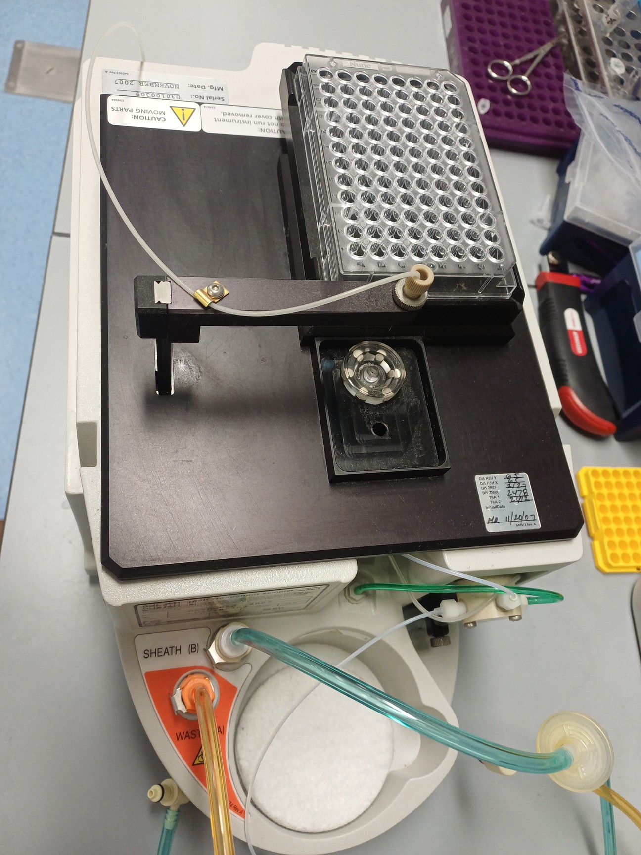 Image of Becton Dickson LSR II Flow Cytometer 5 Laser 18 Channel System Lab