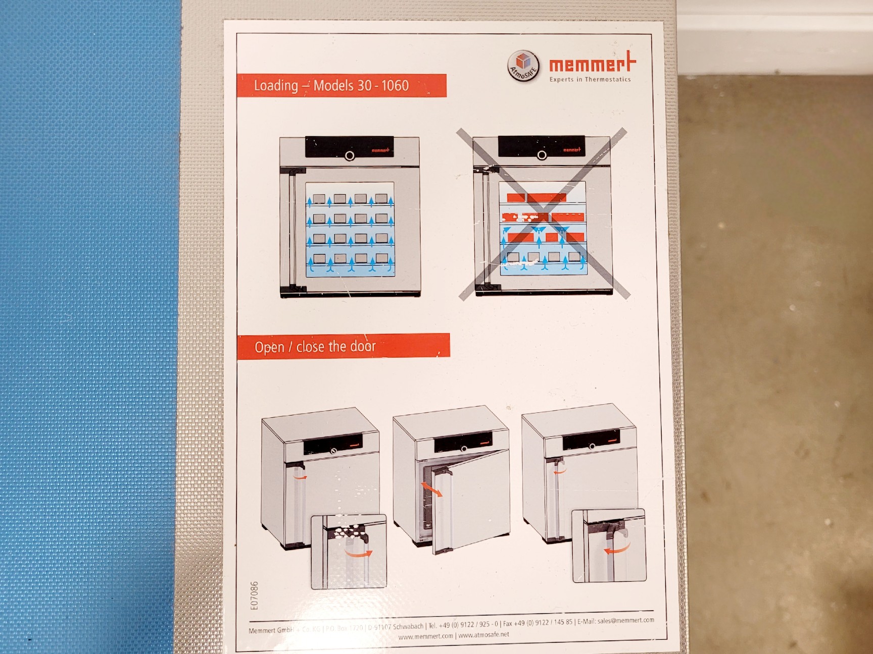 Image of Memmert IF55 Forced Air Incubator Lab