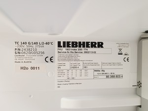 Thumbnail image of Lovibond/ Liebherr TC 140 Thermostatic Controlled Lab Incubator