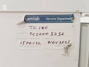 Thumbnail image of Lovibond/ Liebherr TC 140 Thermostatic Controlled Lab Incubator