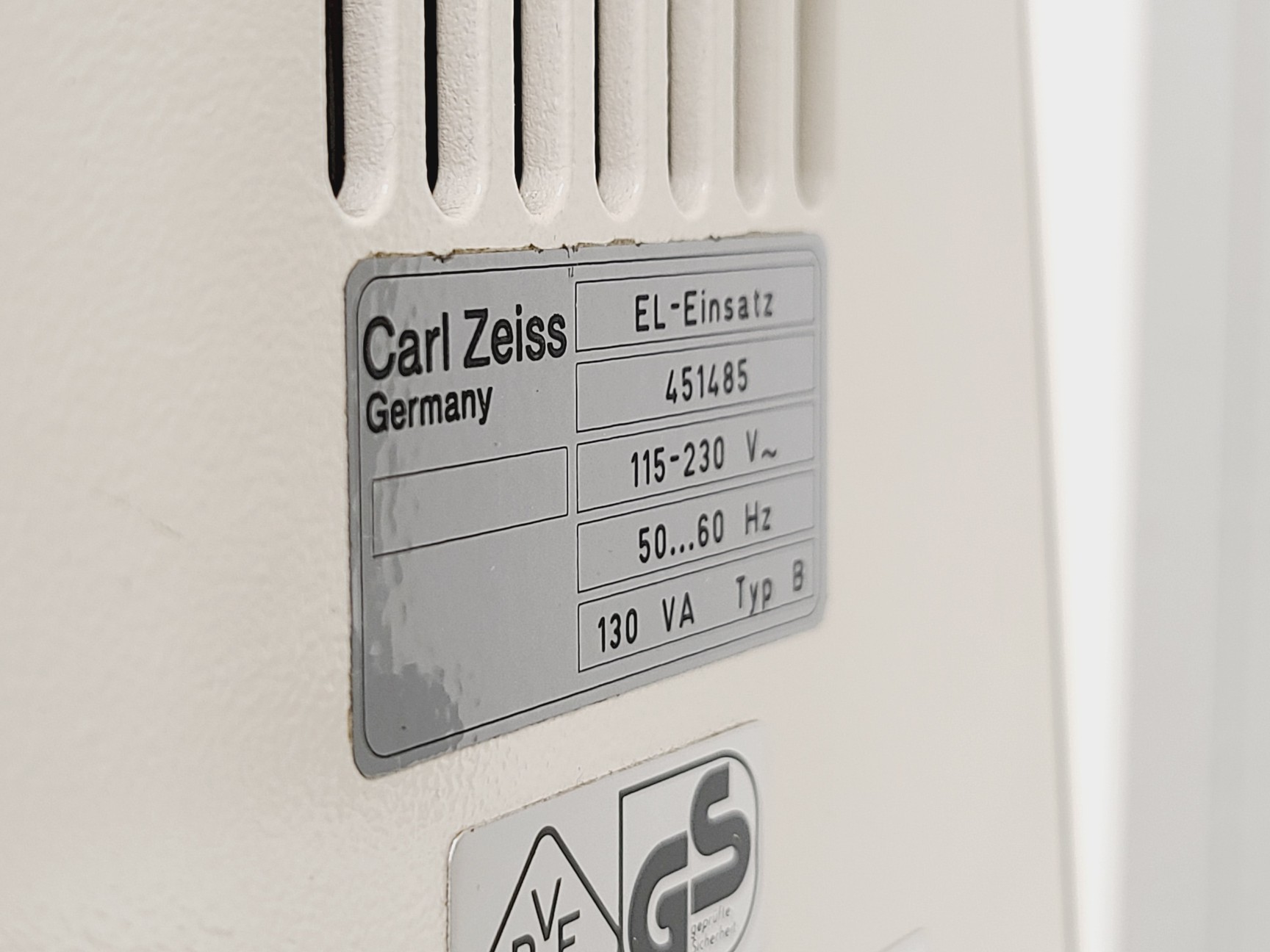 Image of Zeiss Axioskop Microscope, 3 x Objectives (NEOFL 10x/40x/100x) EBQ 100 & PSU-100